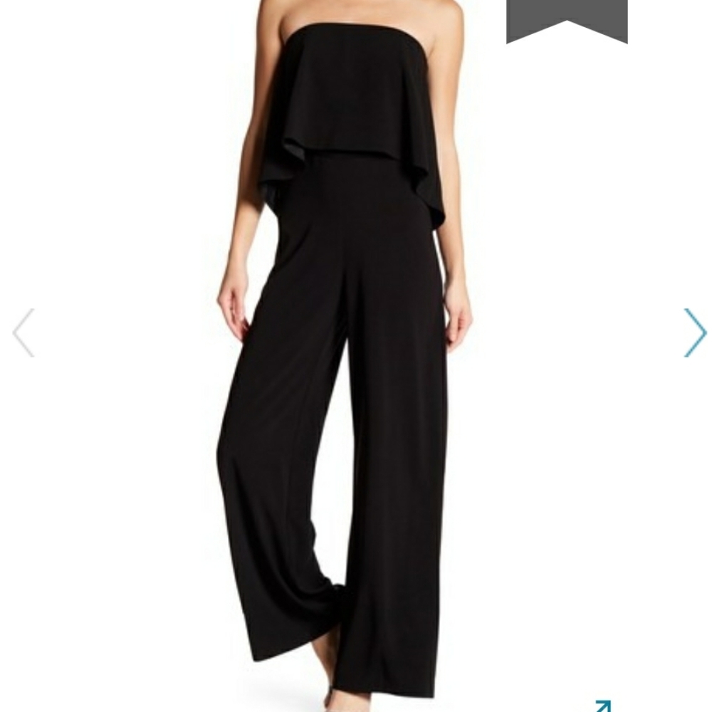 NWT Do + Be Tube popover strapless jumpsuit sz Sm